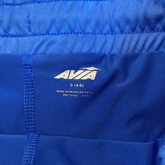 AVIA Exercise Lined Shorts Elastic Waistband Size Small (4-8) - Picture 7 of 8